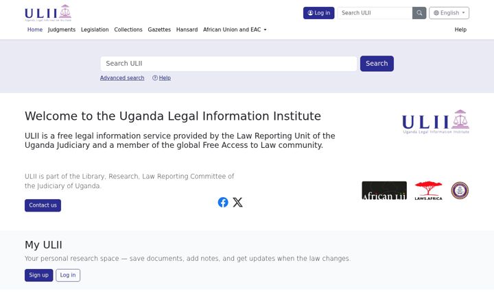 Screenshot of ulii.org