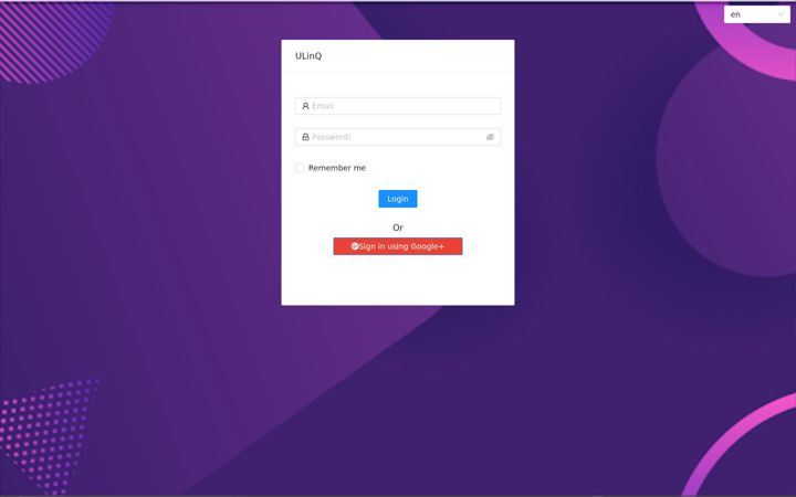 Screenshot of ulinq.asia