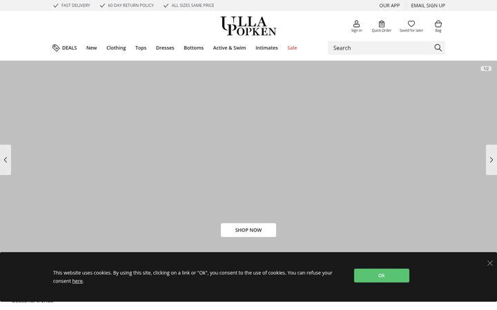 Screenshot of ullapopken.com