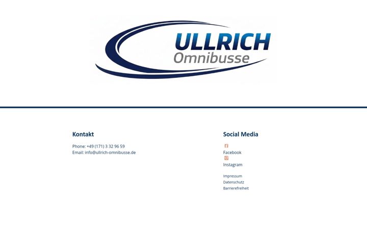 Skjermbilde av ullrich-omnibusse.de