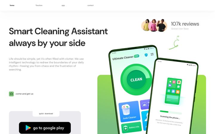 Screenshot of ultimatecleaner.pro