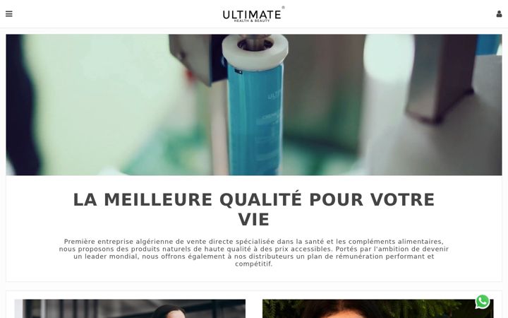Screenshot of ultimatedz.com
