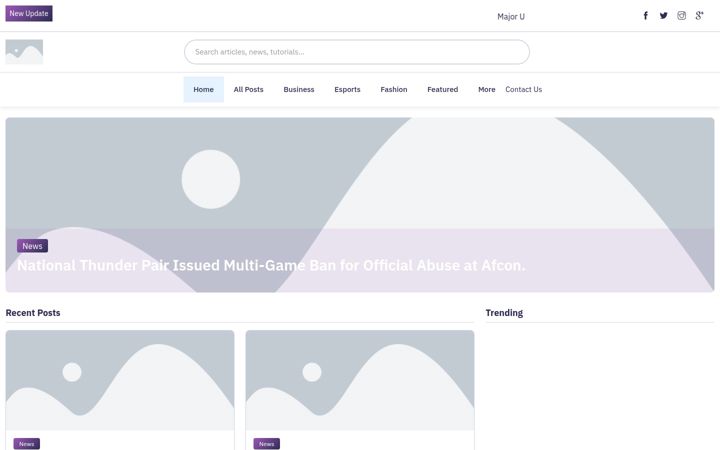 Screenshot of ultimatepalacedaily.com