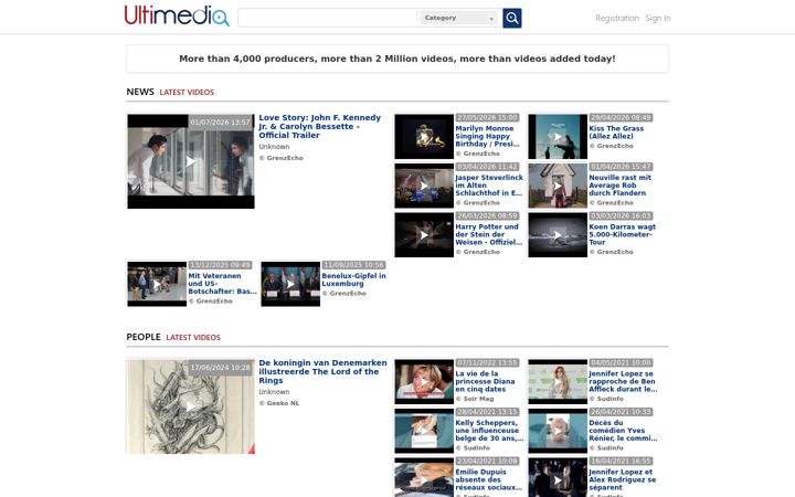 Screenshot di ultimedia.com