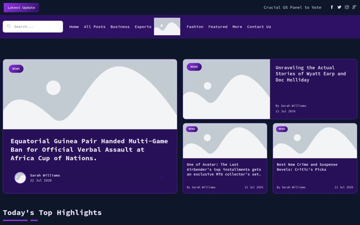 Screenshot of ultraluckyzone.com