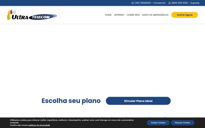 Snímek obrazovky ultrat.com.br