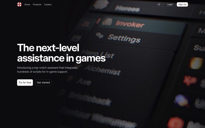 Screenshot of umbrella-team.space