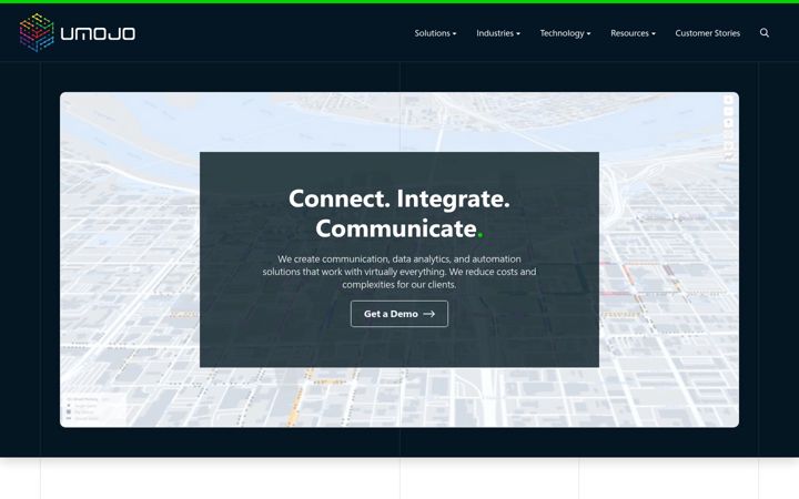 Screenshot of umojo.com