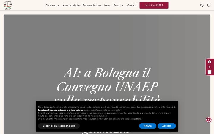 Screenshot of unaep.com