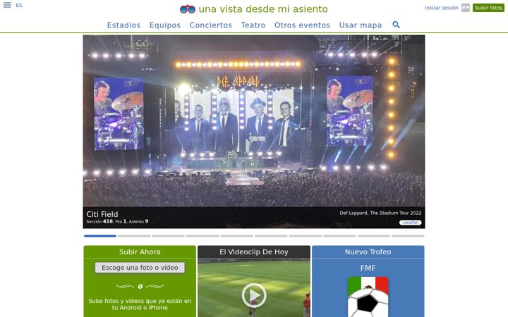 Screenshot of unavistadesdemiasiento.es