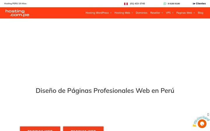 Captura de pantalla de unawebunamype.com
