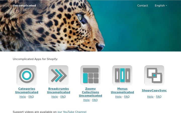 Screenshot of uncomplicatedapps.com