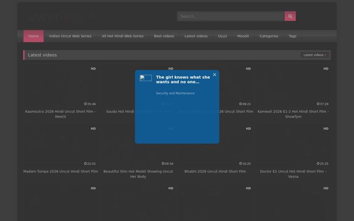 Screenshot of uncutullu.net