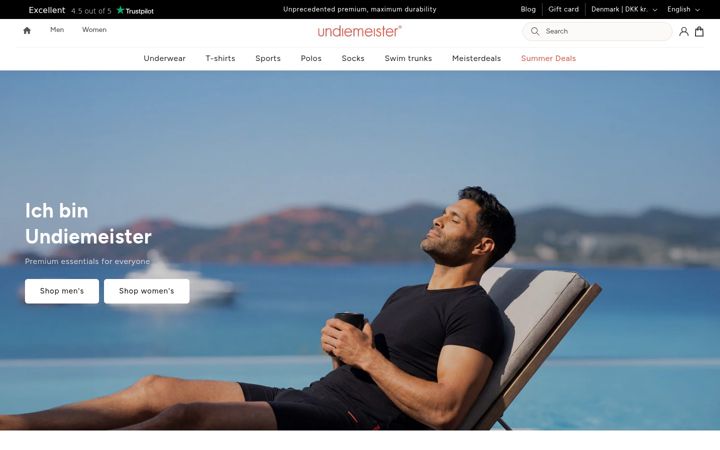 Skærmbillede af undiemeister.com