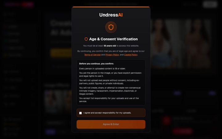 Posnetek zaslona undress.xxx