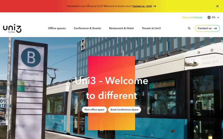 Screenshot of uni3bygeely.com