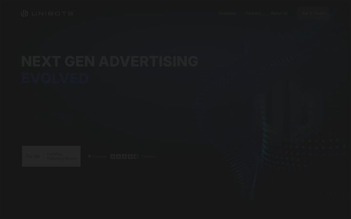 Screenshot of unibots.com