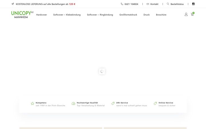 Screenshot of unicopya3.de