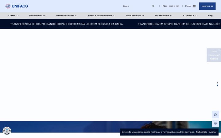 Screenshot of unifacs.br