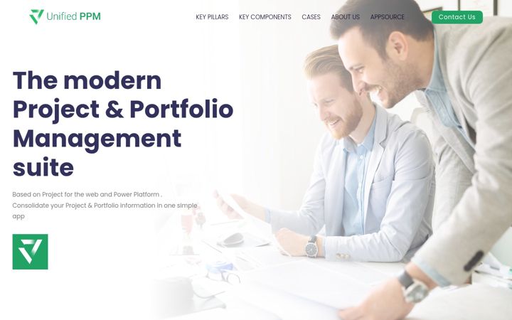 Screenshot of unifiedppm.com
