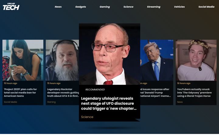 Screenshot of uniladtech.com