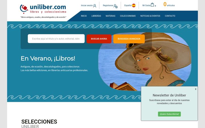 Ekrano kopija uniliber.com