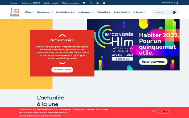 Screenshot of union-habitat.org