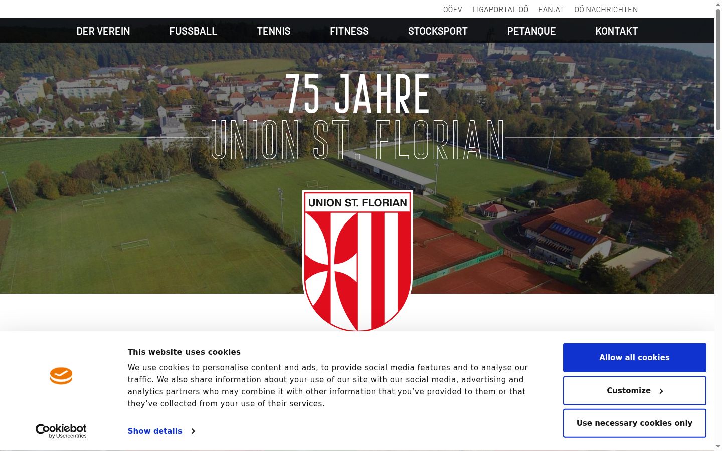 Screenshot tal-banner tal-kunsens muri qabel kwalunkwe interazzjoni