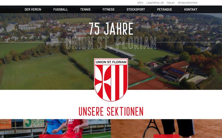 Screenshot of union-stflorian.at