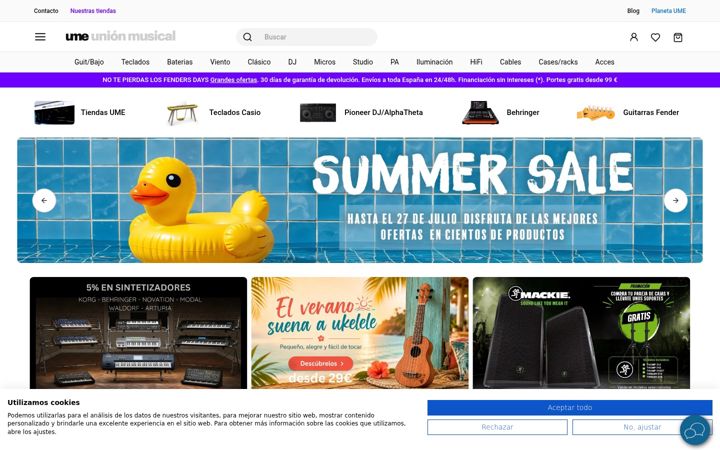 Screenshot of unionmusical.es