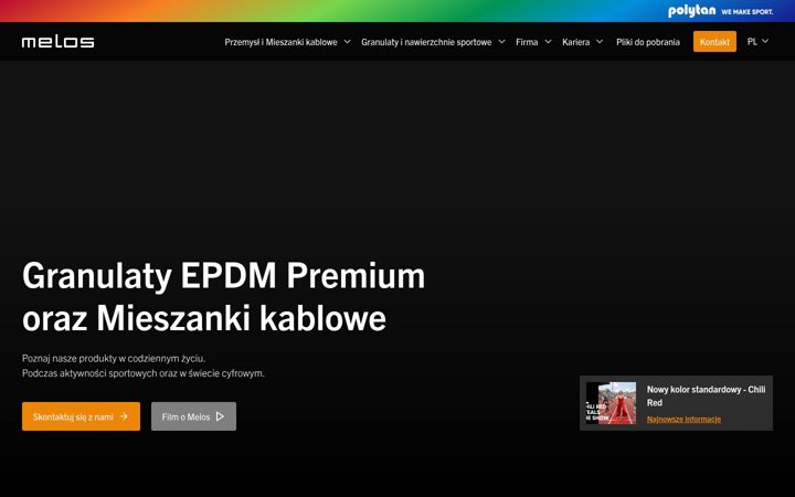 Screenshot of unirubber.com.pl