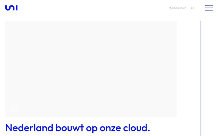 Screenshot of uniserver.nl