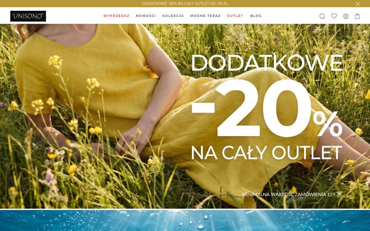 Screenshot of unisono.eu