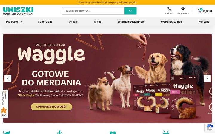 Skjermbilde av uniszki.pl
