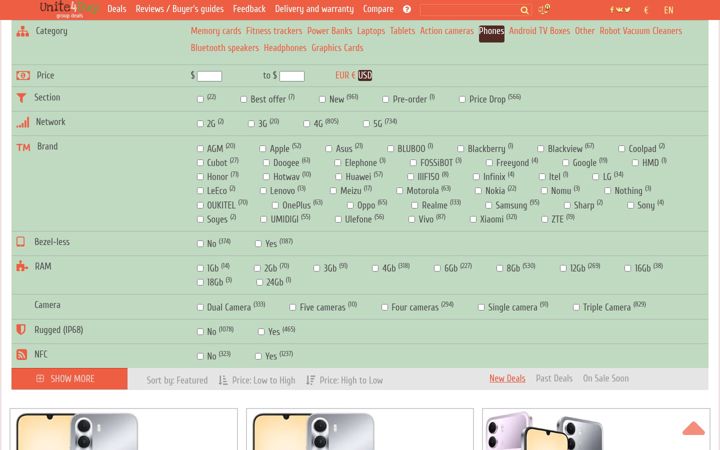 Screenshot of unite4buy.com
