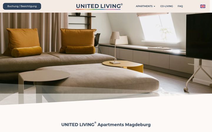 Screenshot of united-living.de