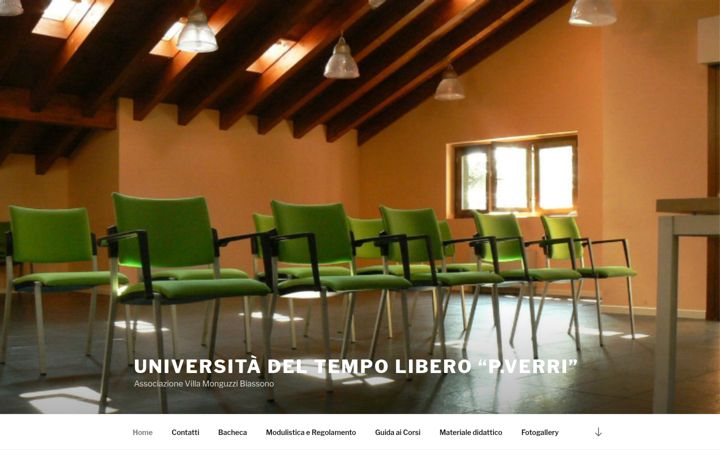 Posnetek zaslona unitelbiassono.it