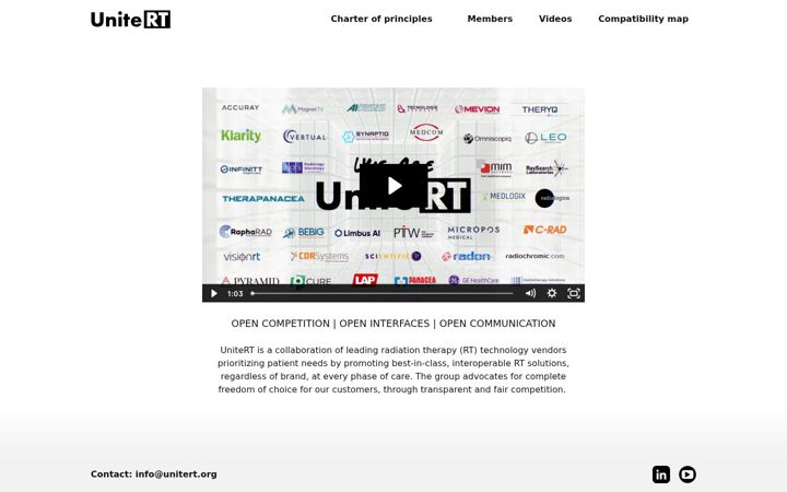 Kuvakaappaus sivustosta unitert.org