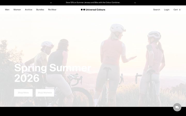 Screenshot of universalcolours.com