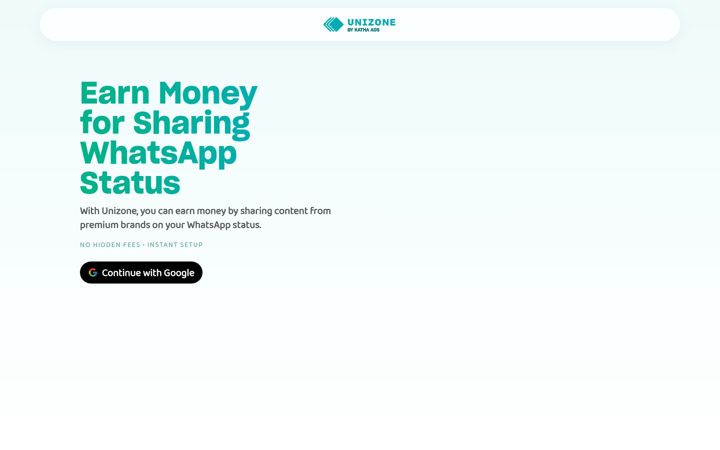Screenshot of unizone.one