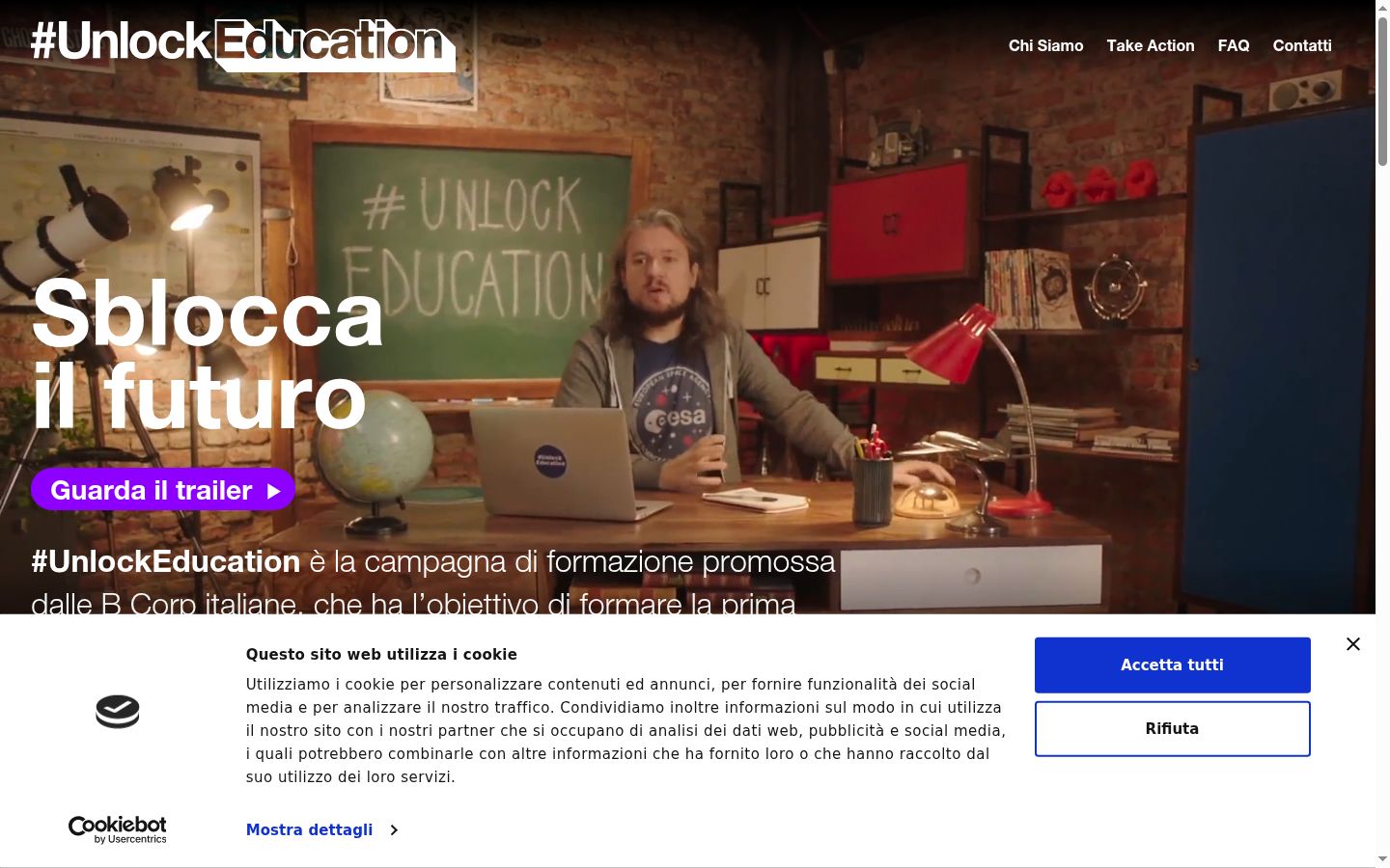Zrzut ekranu banera zgody wyświetlanego przed jakąkolwiek interakcją
