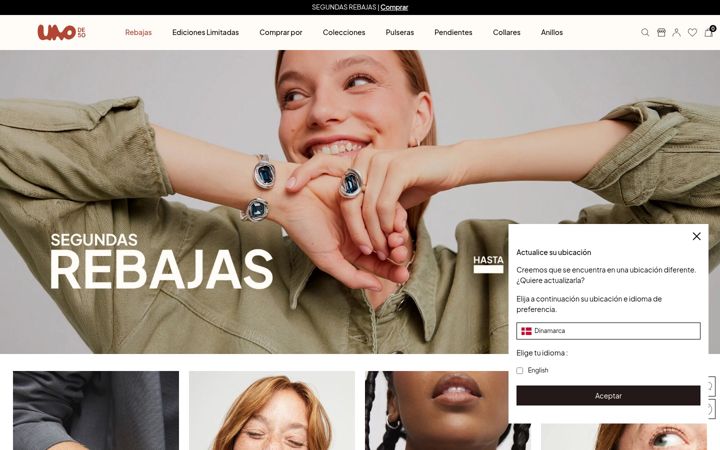 Screenshot of unode50.com