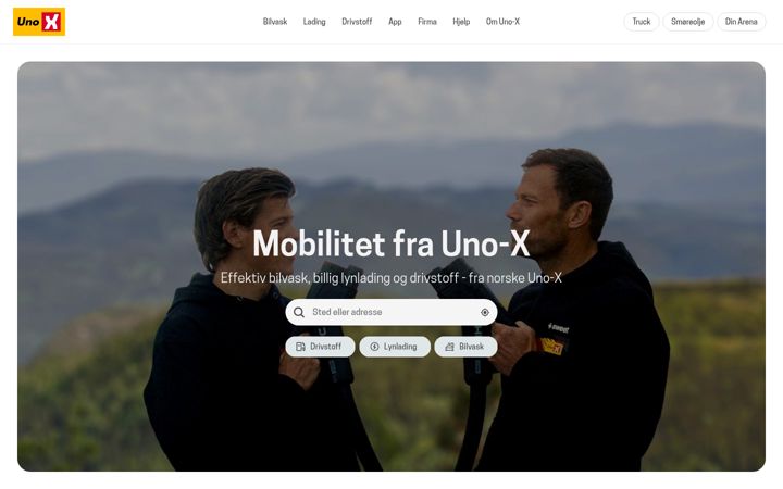 Kuvakaappaus sivustosta unox.no