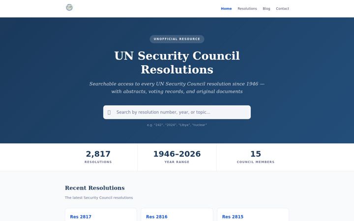 Screenshot of unscr.com