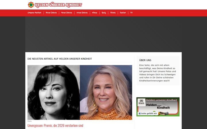 Screenshot of unsere-helden.com