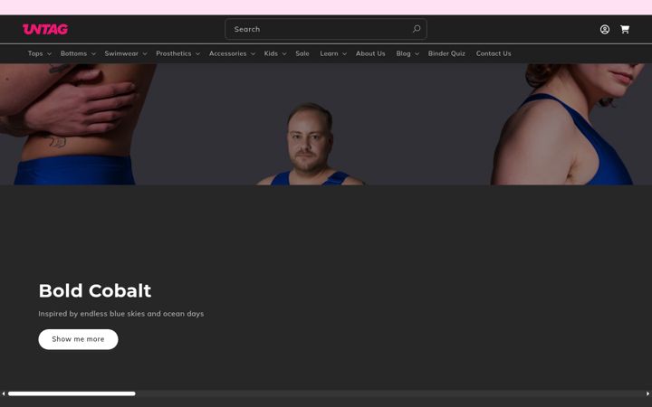 Screenshot of untag.com