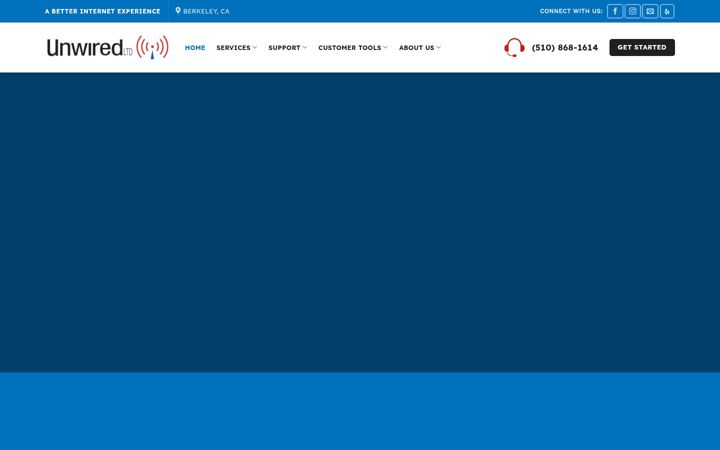 Screenshot of unwiredltd.com