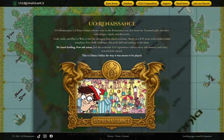 Screenshot von uorenn.com