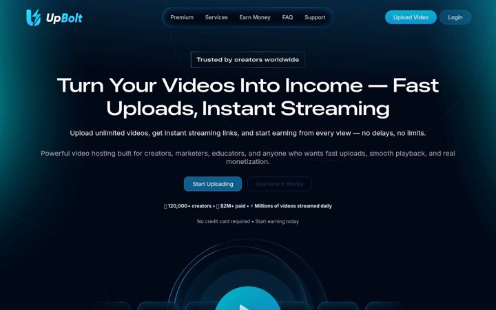 Screenshot of upbolt.to