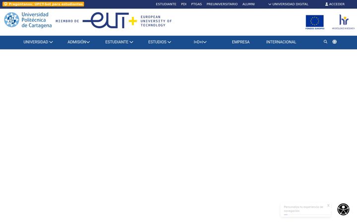 Skjámynd af upct.es